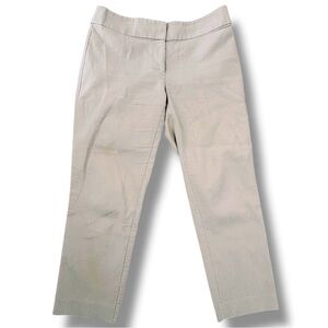 Ann Taylor LOFT Petites Size 6P Julie Straight Khaki Chino Pants Cott /Spandex